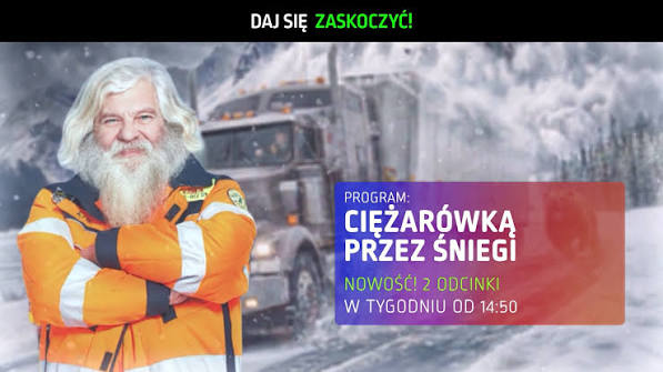Ciężarówką przez śniegi